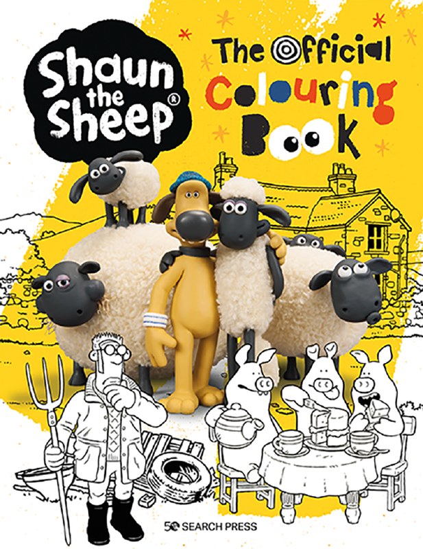 Shaun the Sheep Colouring Book