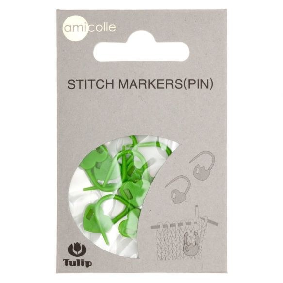Tulip Stitchmarkers Heart Gree