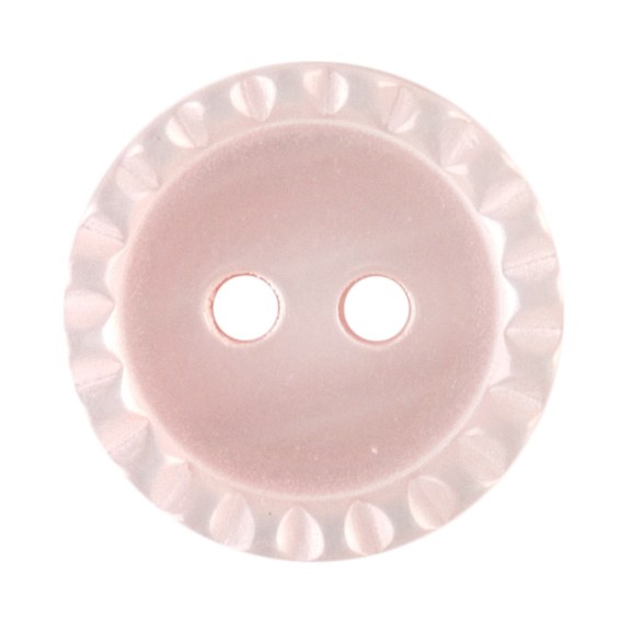 Button Round 18mm Pink