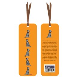 CH Bookmark Dog Orange