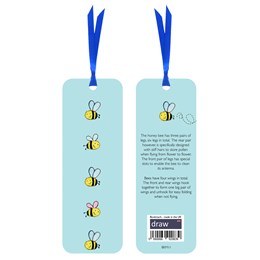 CH Bookmark Bee Blue