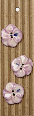 Incomp Buttons L100 Pink Pansy