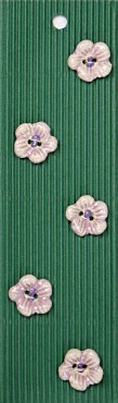 Incomp Buttons L087 PInk Flowe