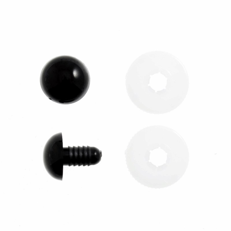 Safety Eyes 6mm Black Trimits