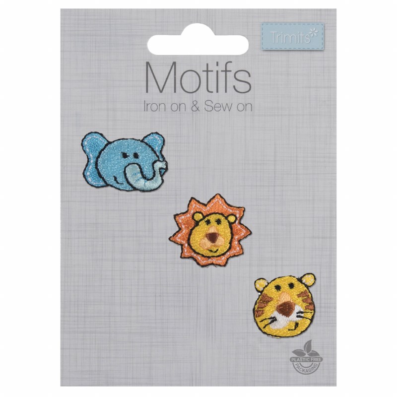 Motif - Tiger, Lion &amp; Elephant