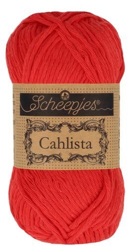 Scheepjes Cahlista 115 Hot Red