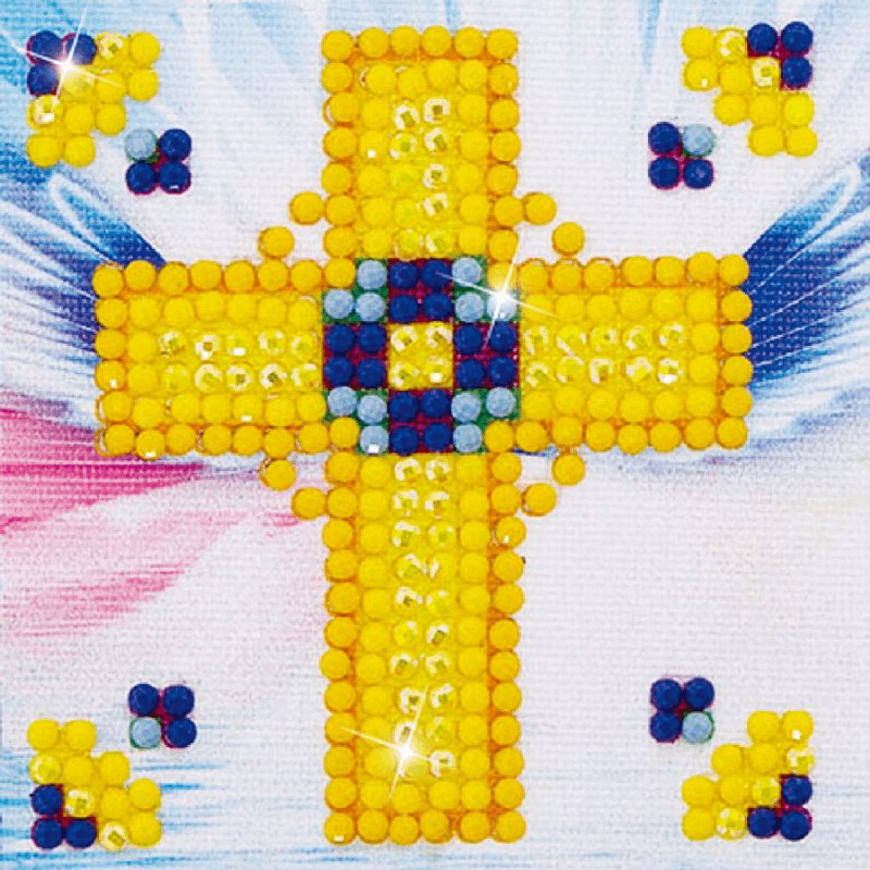 Diamond Dotz Kit Golden Cross