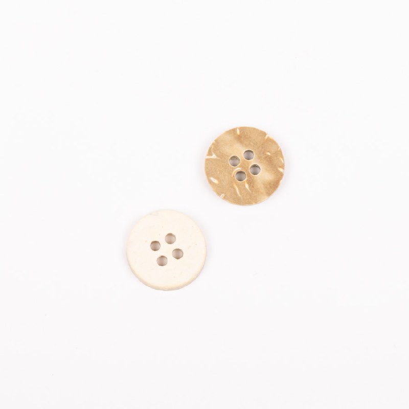 Drops Button 802 15mm Coconut