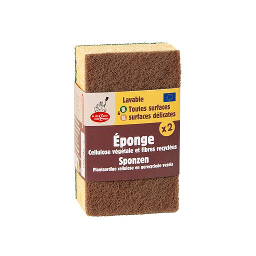 Green &amp; Brown Scouring Sponges