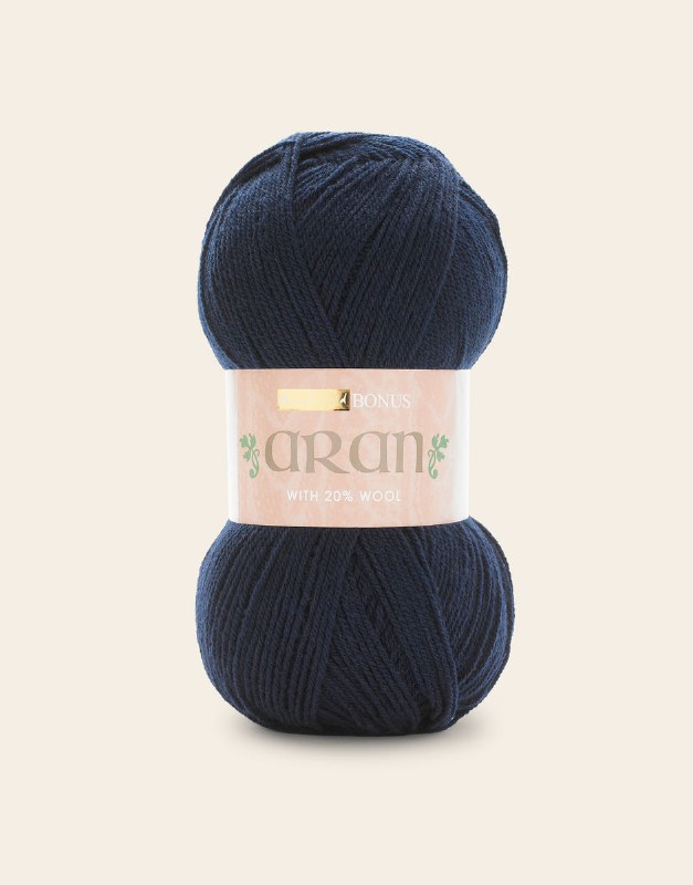 Hayfield Aran 400g 995 Navy