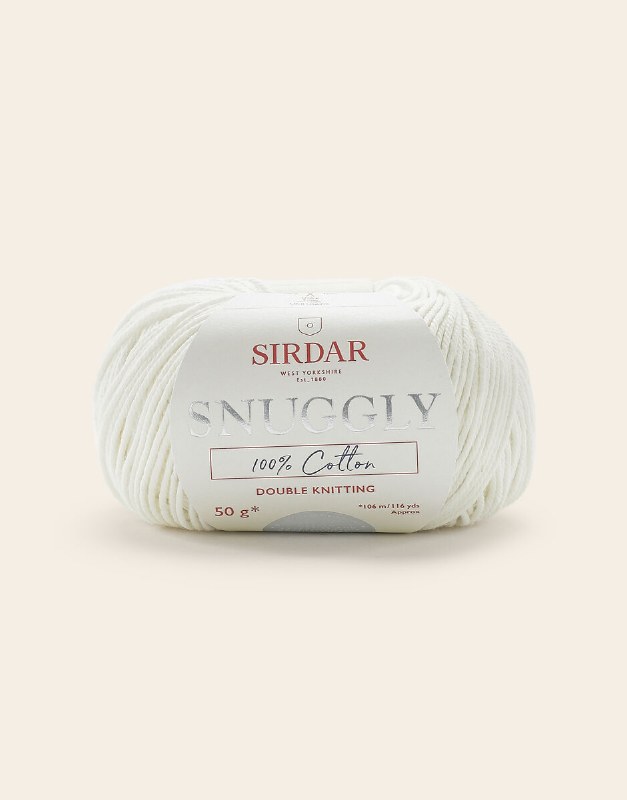 Sirdar 100% Cotton dk 761 Crea