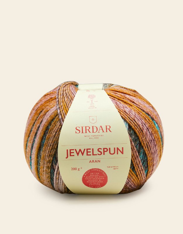 Sirdar Jewelspun 707 Gold Felt
