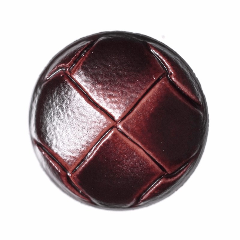 Button Football Brown 15mm