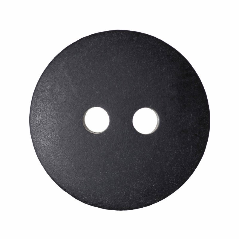 Button Matt Smartie 15mm Black