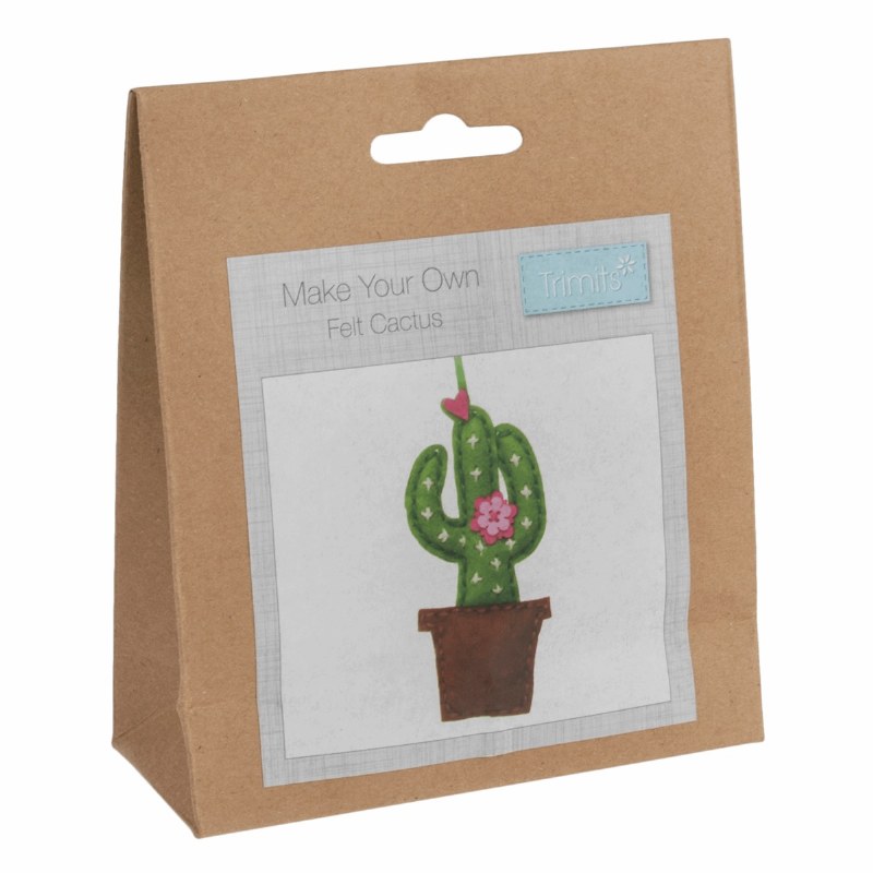 Felt Decoration Kit Cactus