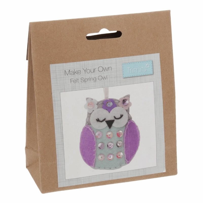 Felt Decoration Kit Spring Owl