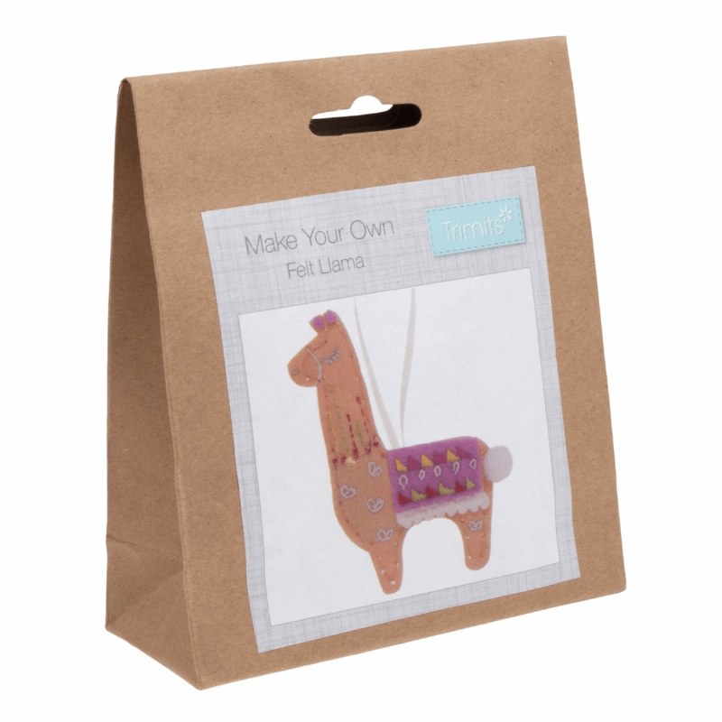 Felt Decoration Kit Llama