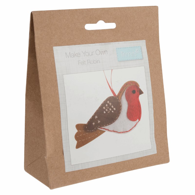Felt Decoration Kit Robin