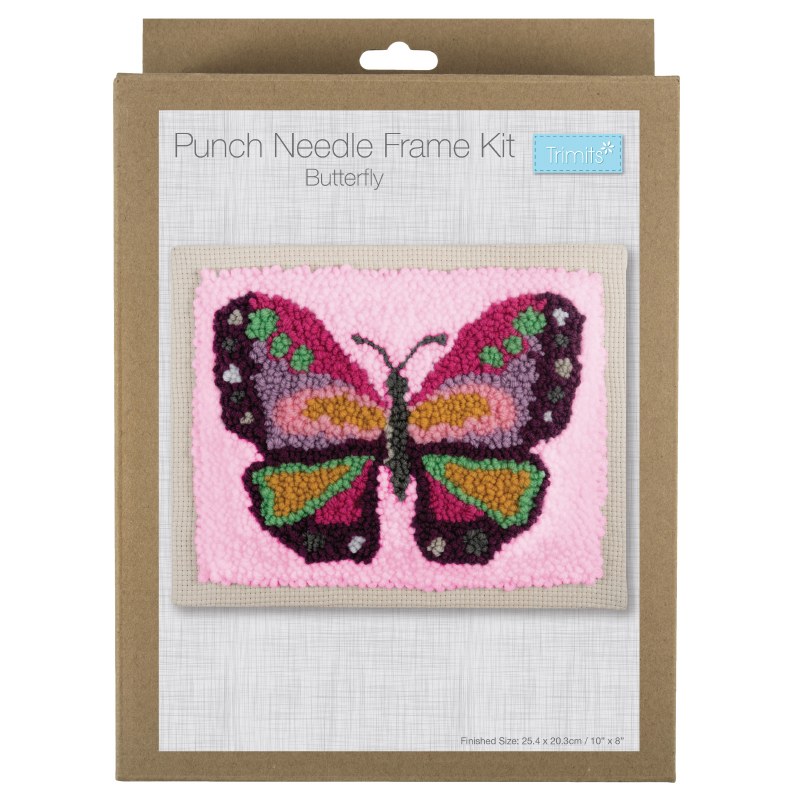 Punch Needle Kit Butterfly