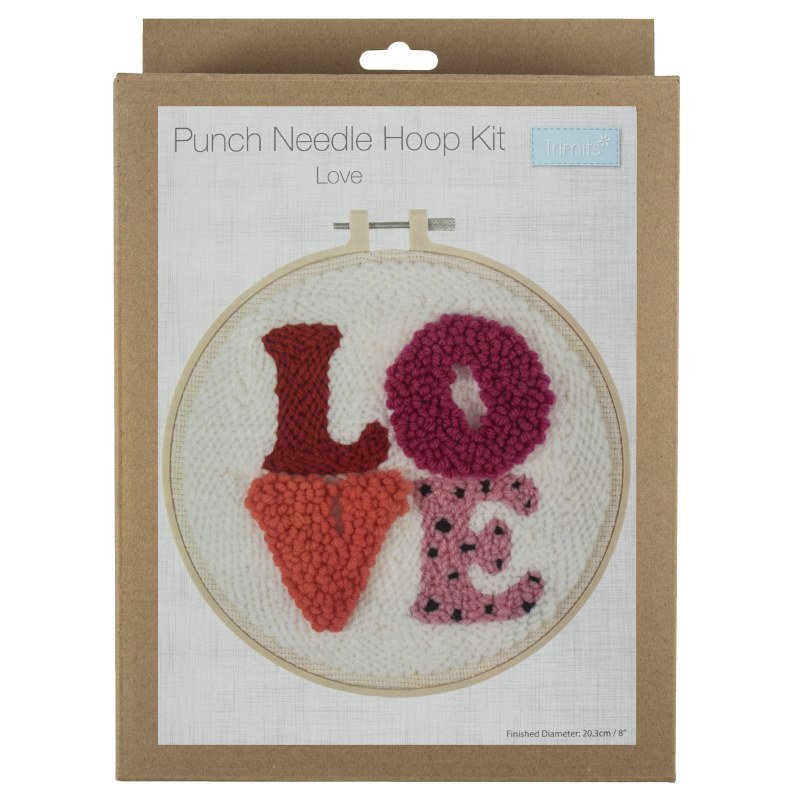 Punch Needle Kit Love