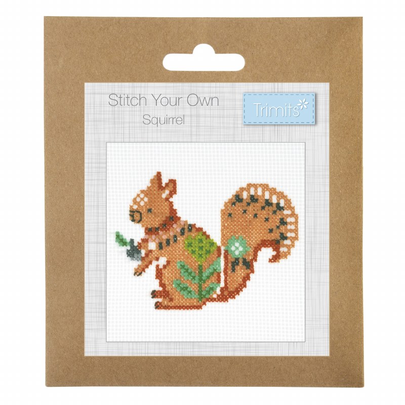 Cross Stitch Kit - Squirrel