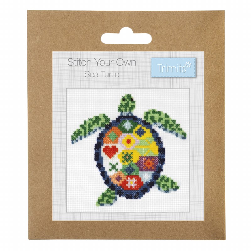 Cross Stitch Kit Sea Turtle