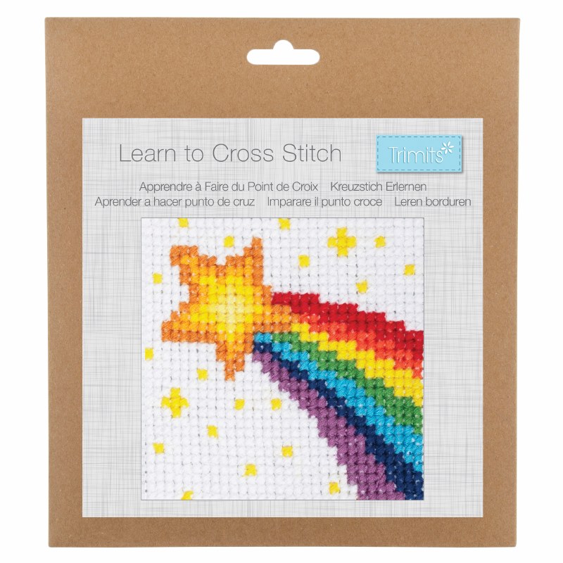 Cross Stitch Kit Rainbow