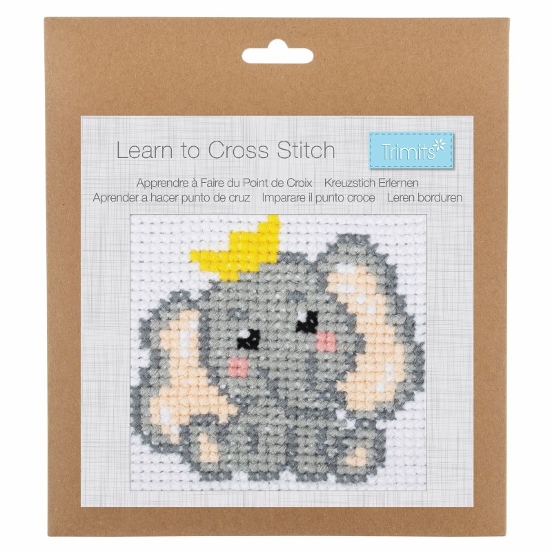Cross Stitch Kit Elephant