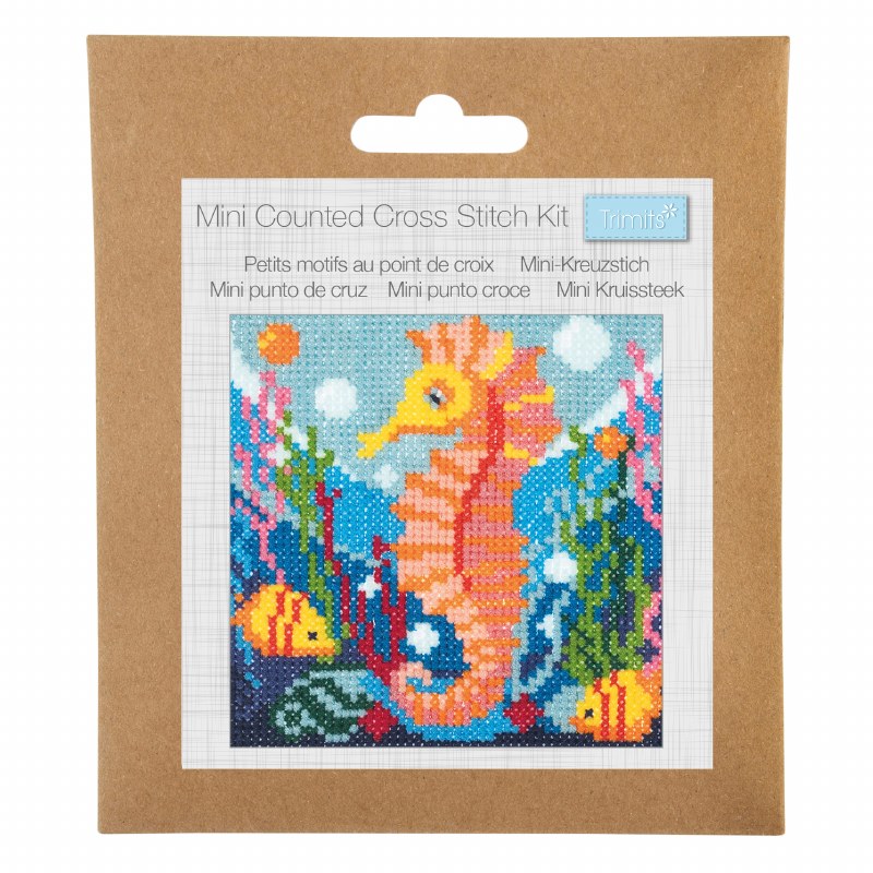 Cross Stitch Kit Seahorse