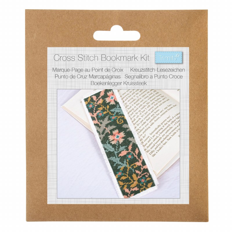 Cross Stitch BMark Kit Floral