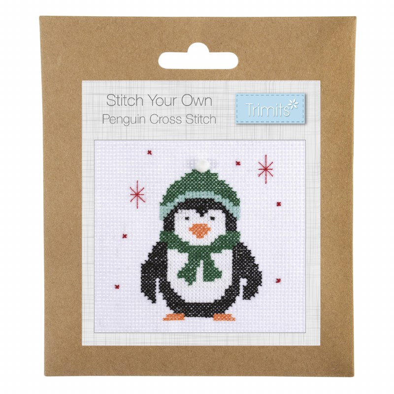 Cross Stitch Kit - Penguin