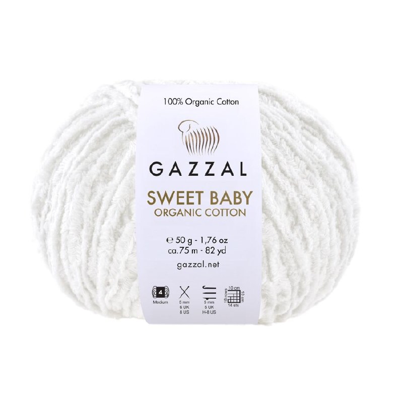 Gazzal Sweet Baby 00 White