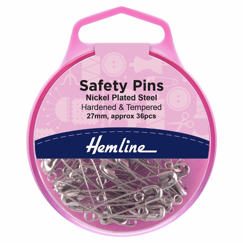 Safety Pins 27mm 36pcs d