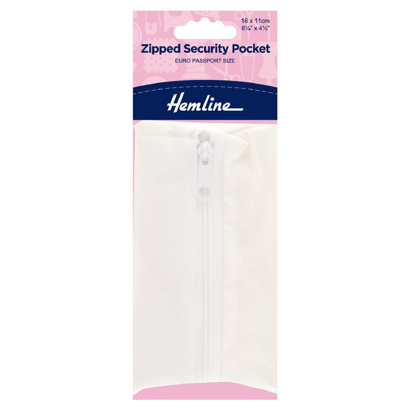 Zippered Security Pocket