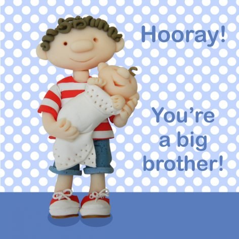 HM Hooray!  You're a big bro!