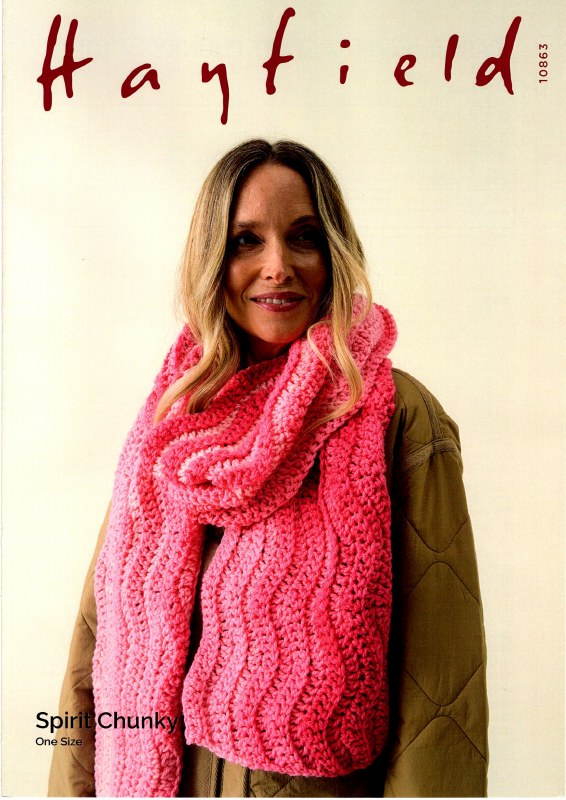 Hayfield 10863 Scarf Chunky