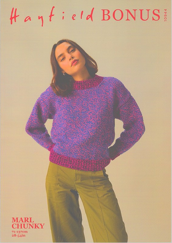 Hayfield 10944 Sweater Chunky