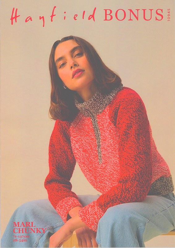 Hayfield 10945 Sweater Chunky