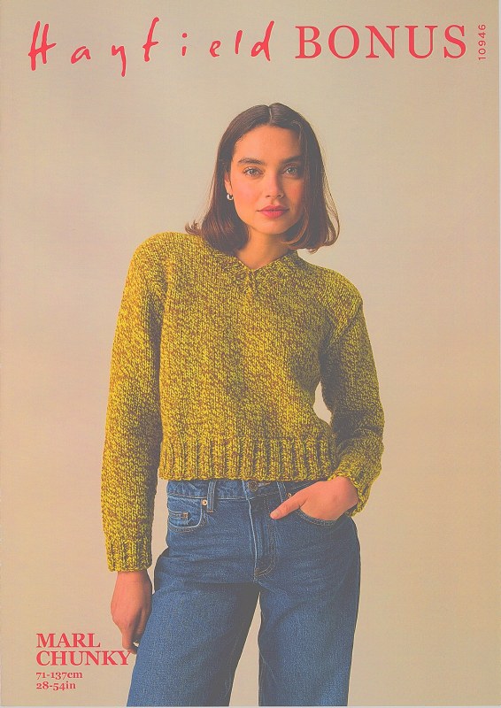 Hayfield 10946 Sweater Chunky