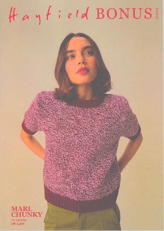 Hayfield 10953 Sweater Chunky