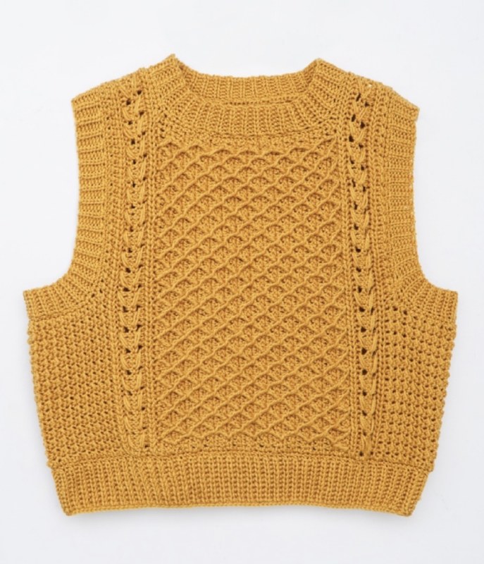 Crochet Vest Jun 4th- 25th