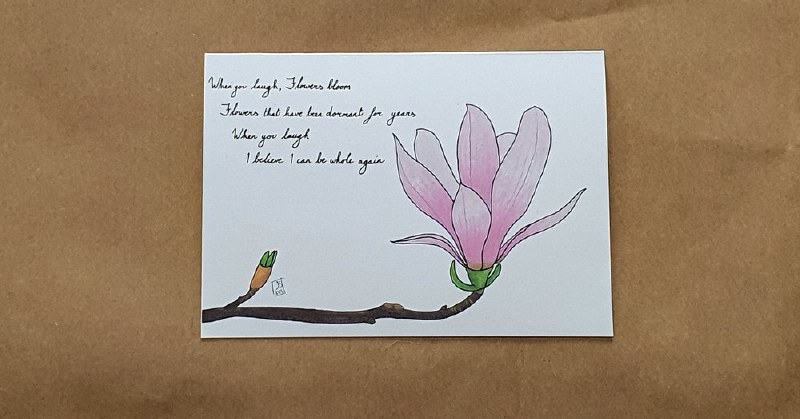 JNC Magnolia Greeting Card