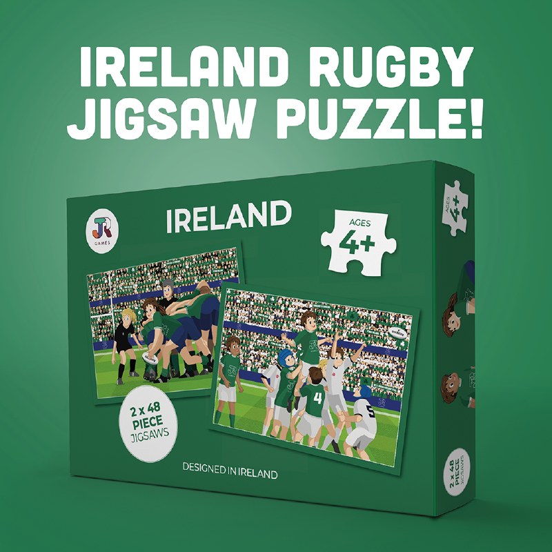 JR Ireland Rugby Puzzles