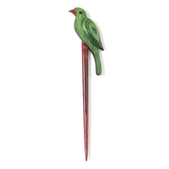 Shawl Pin - Chirpy Parrot