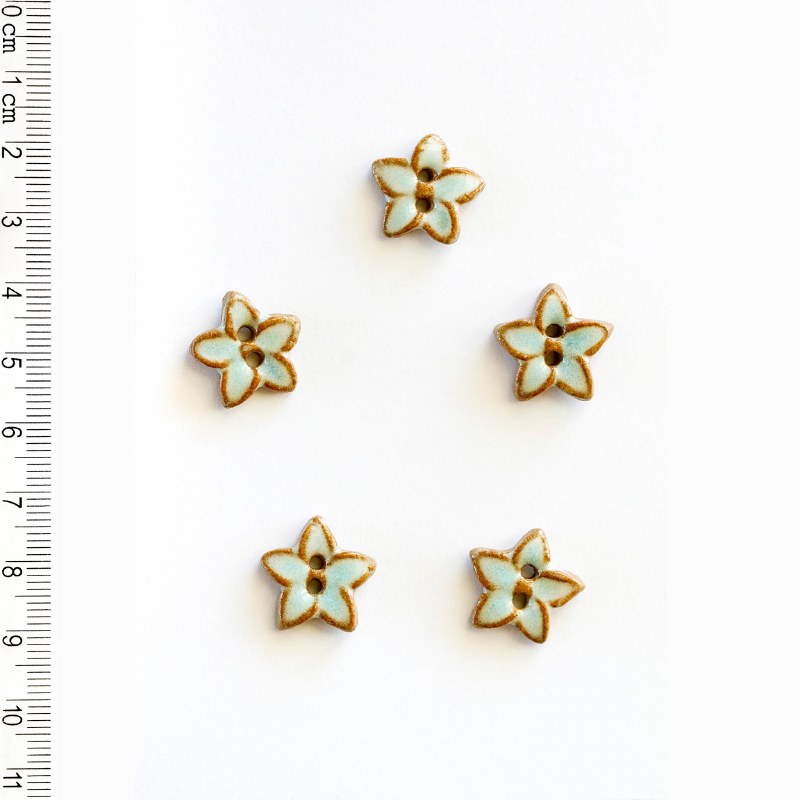 Incomp Buttons L605 Star flowe