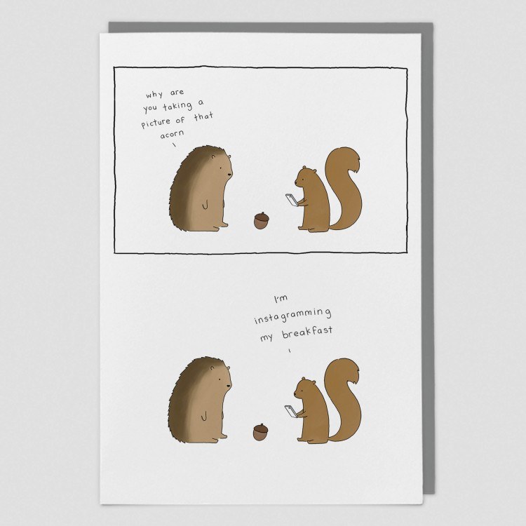 Redback Instagramming breakfas