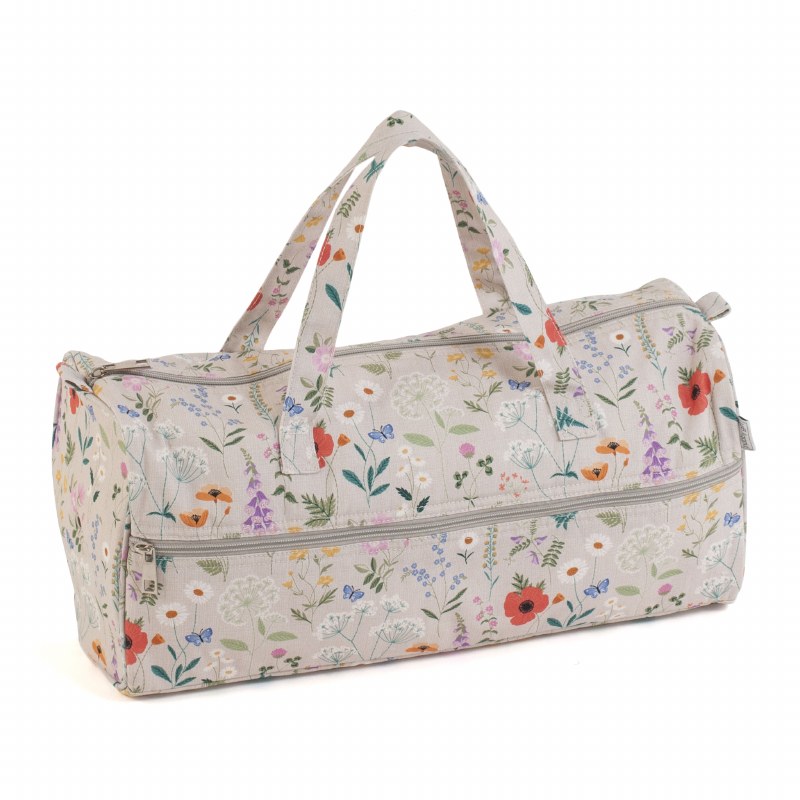 Knitting Bag Rect Wildflowers