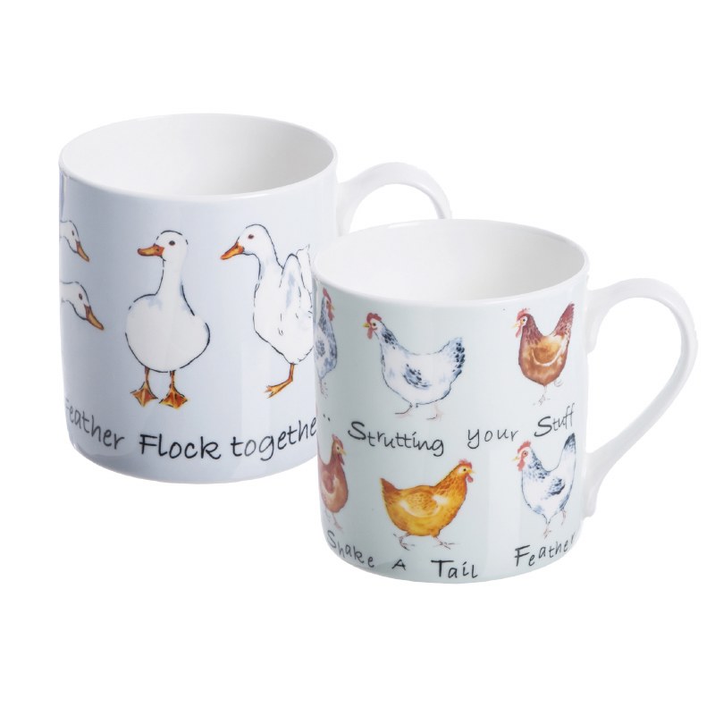 Mug Farmhouse Chic Assorted