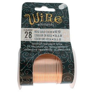 Wire Elements 28g 40yd R Gold