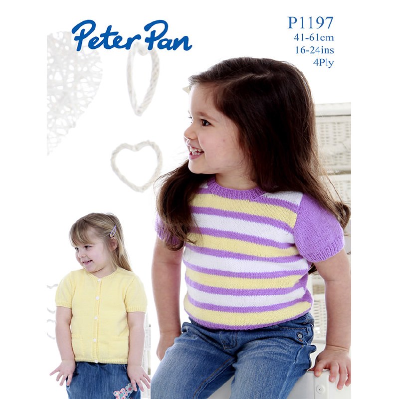 Peter Pan P1197 Cardi 4ply d